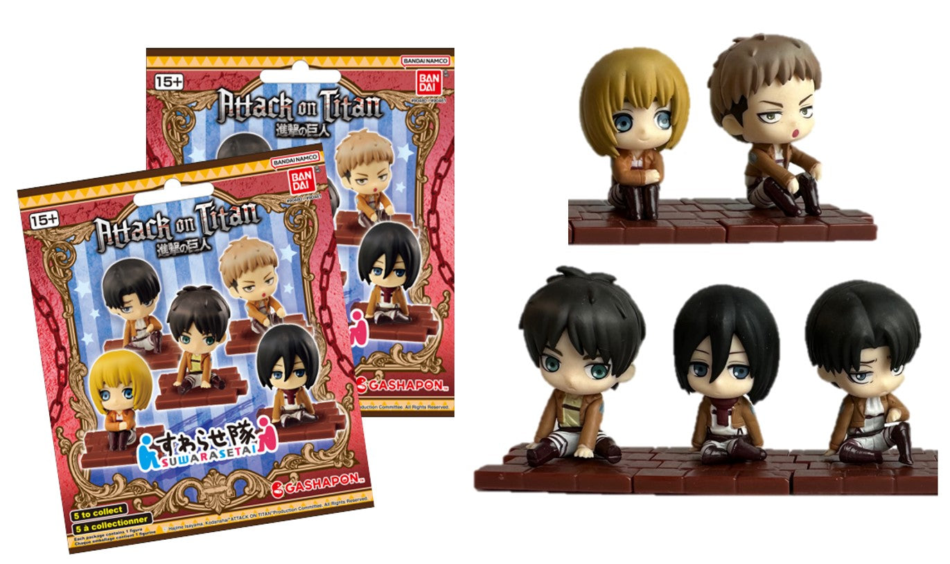 Attack on Titan Suwarasetai Blind Packs Series 1 Blind Packs Bandai