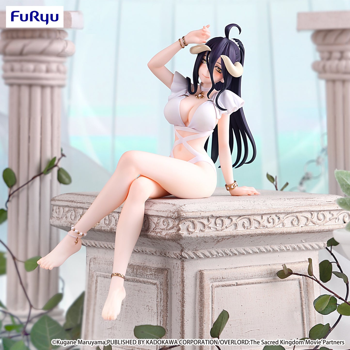 Overlord FuRyu Albedo Swimsuit Ver. Noodle Stopper Figure