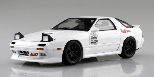 Aoshima 1/24 Pre-Painted Initial D Takahashi Ryosuke FC3S RX-7 (Comics Vol.11 Akagi Battle Ver.) Model Kit