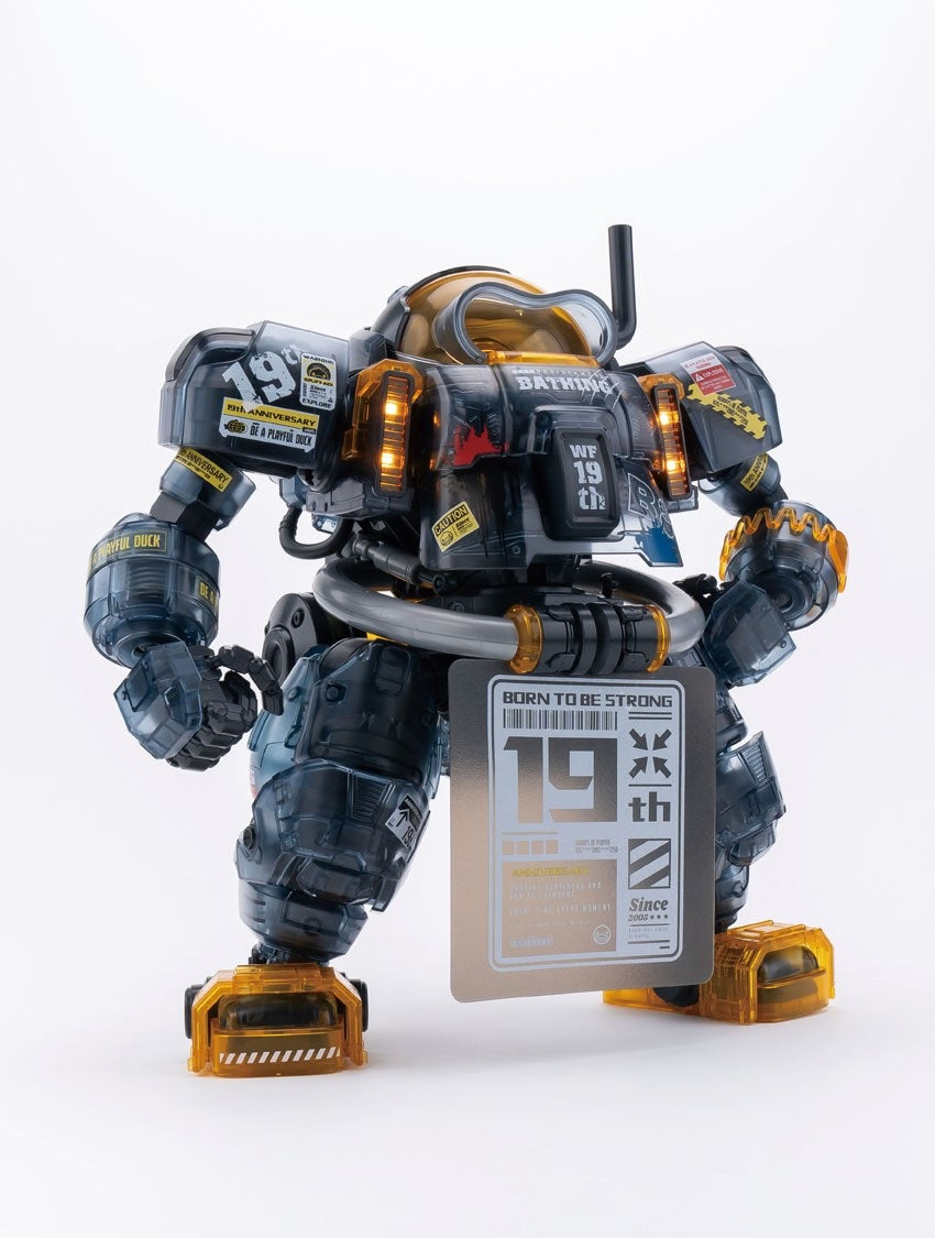 SHENGGE SOSKILL x ULTRA EGG SpaDuck 19th Anniversary Black Samurai Limited Edition Plastic Model Kit Newest Mecha Eastern Model