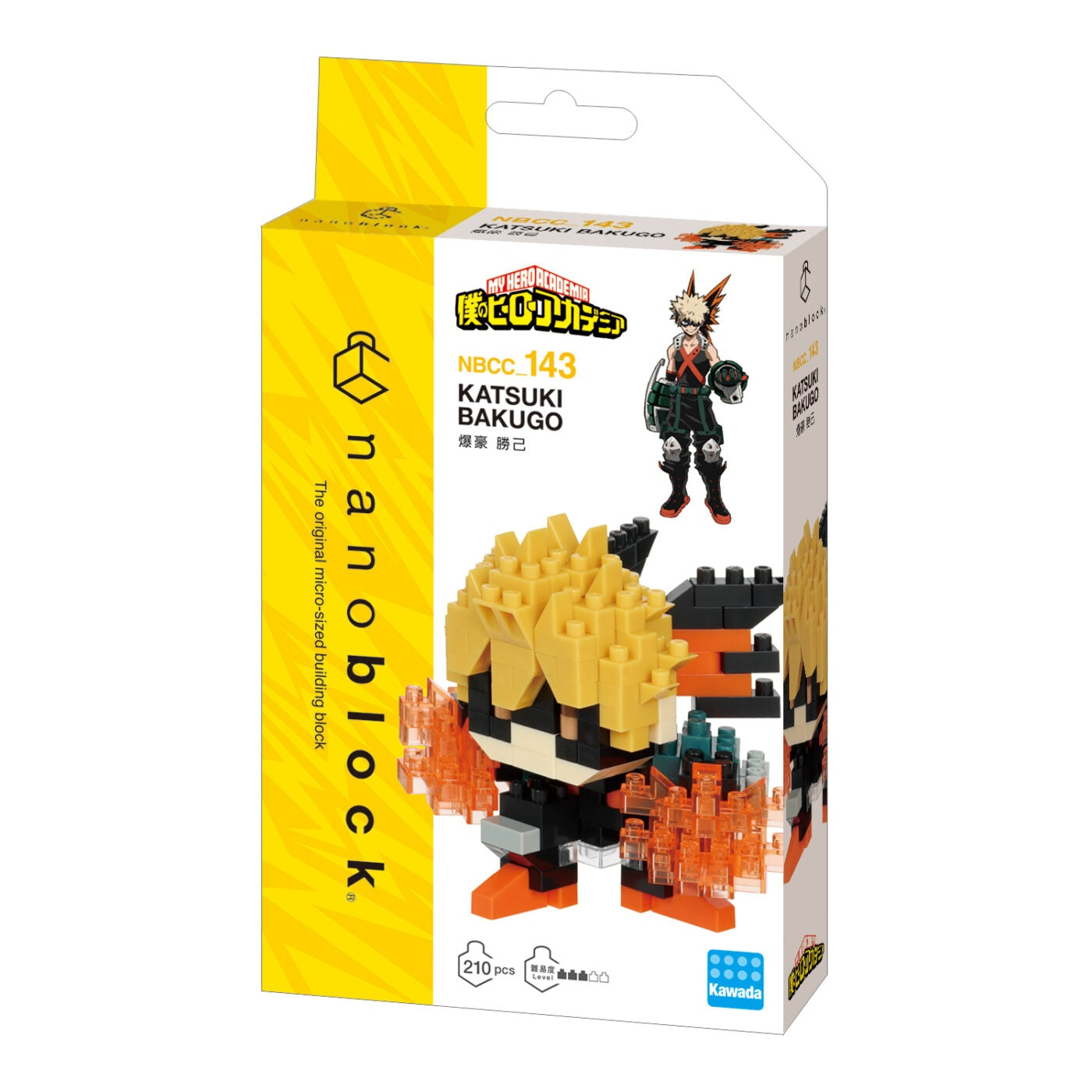 My Hero Academia Nanoblock Character Collection Series Katsuki Bakugo