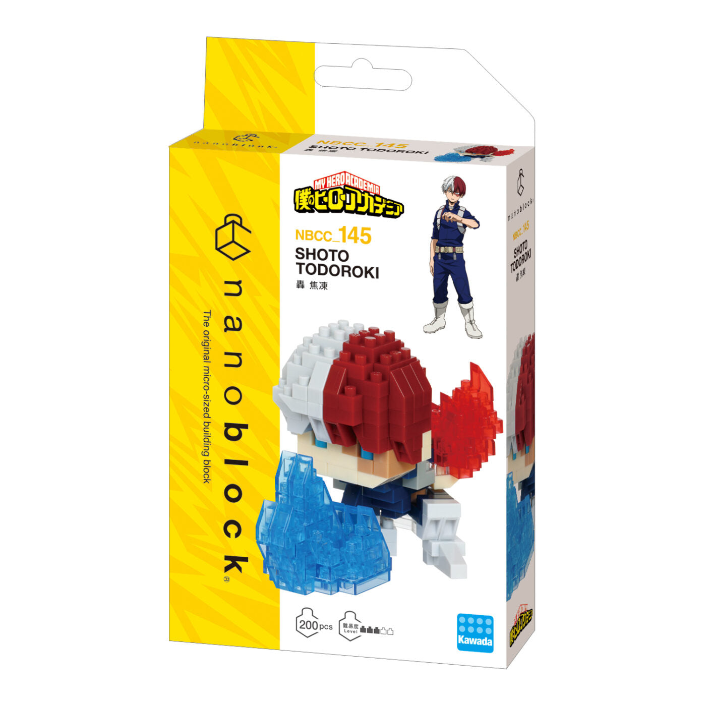 My Hero Academia Nanoblock Character Collection Series Shoto Todoroki