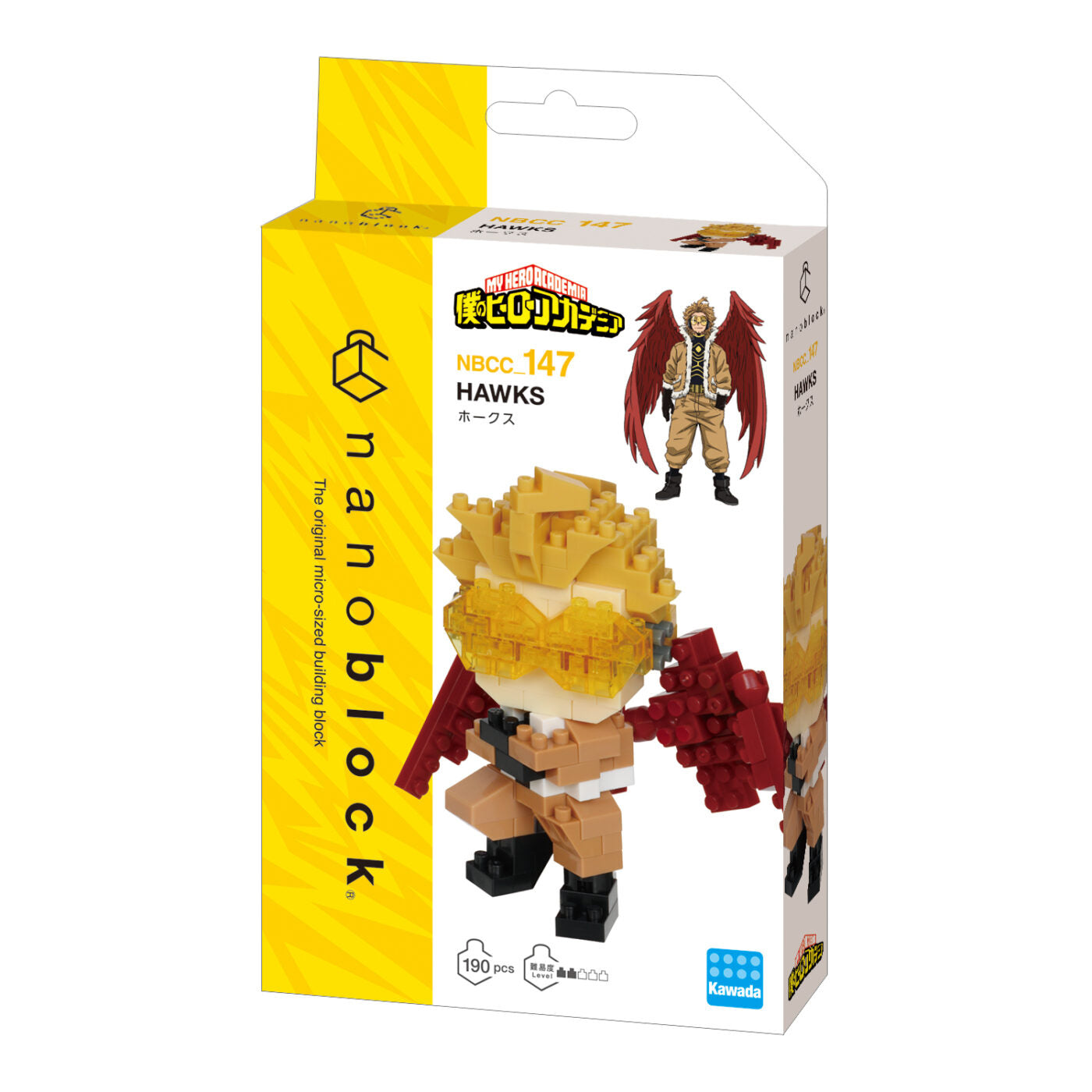 My Hero Academia Nanoblock Character Collection Series Hawks