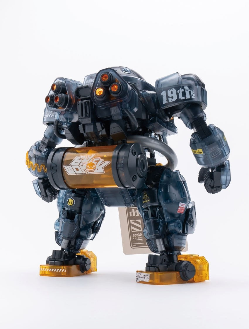 SHENGGE SOSKILL x ULTRA EGG SpaDuck 19th Anniversary Black Samurai Limited Edition Plastic Model Kit Newest Mecha Eastern Model