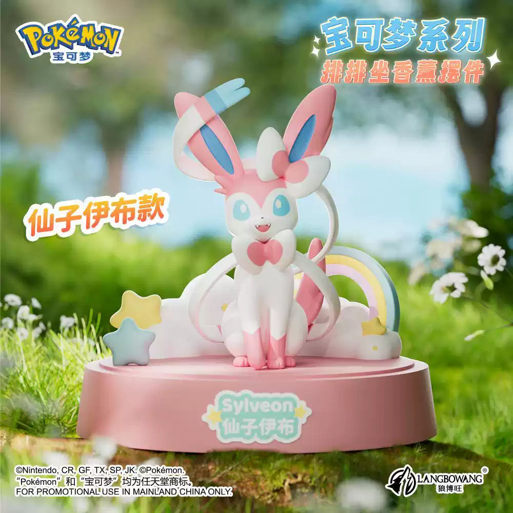 Pokémon Sit-in-a-Row Aromatherapy Figurines LuminaToyz