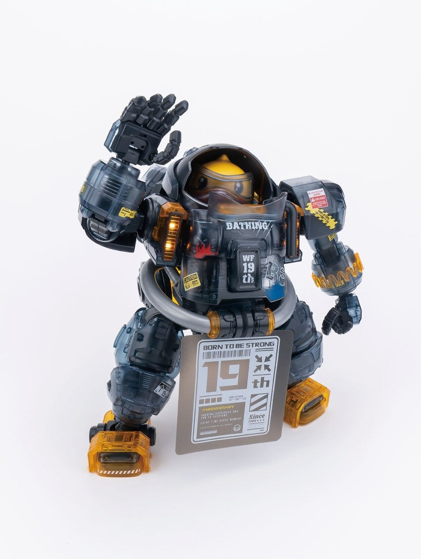 SHENGGE SOSKILL x ULTRA EGG SpaDuck 19th Anniversary Black Samurai Limited Edition Plastic Model Kit Newest Mecha Eastern Model
