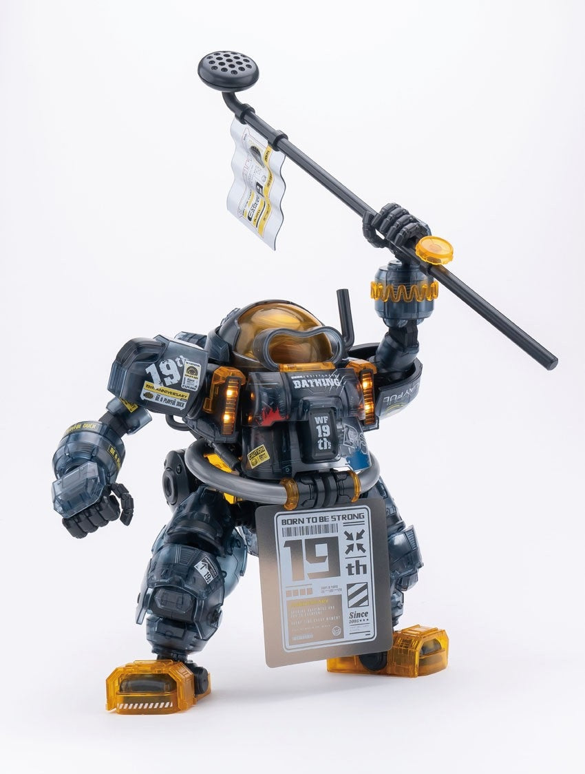 SHENGGE SOSKILL x ULTRA EGG SpaDuck 19th Anniversary Black Samurai Limited Edition Plastic Model Kit Newest Mecha Eastern Model