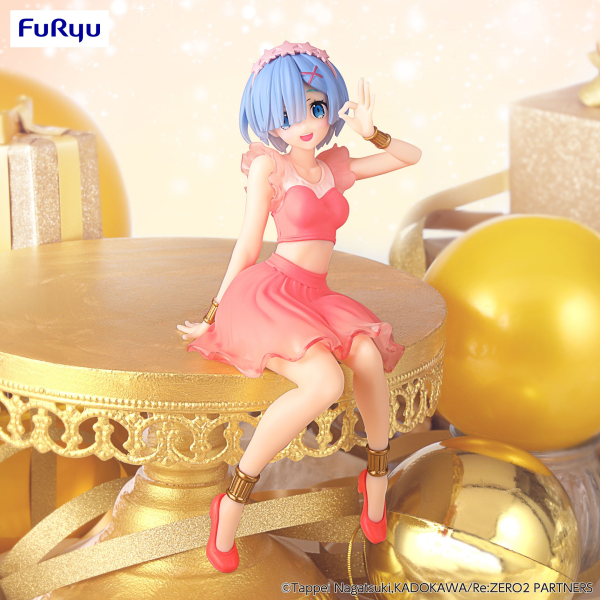 Re:ZERO -Starting Life in Another World- Noodle Stopper Figure Rem Twinkle Party Another Color ver. FuRyu