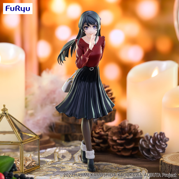 Rascal Does Not Dream Series Trio-Try-iT Figure Mai Sakurajima Winter Outfit ver. FuRyu