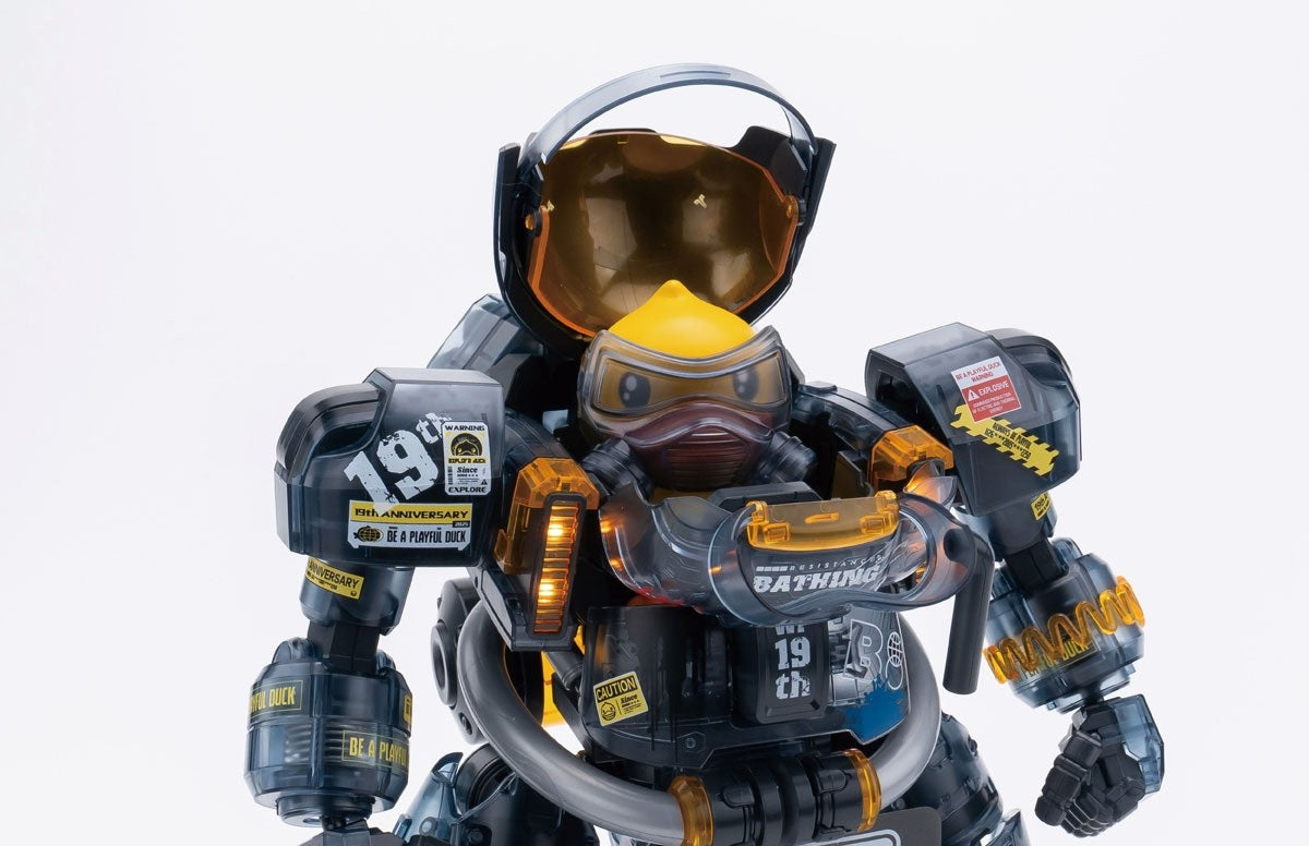 SHENGGE SOSKILL x ULTRA EGG SpaDuck 19th Anniversary Black Samurai Limited Edition Plastic Model Kit Newest Mecha Eastern Model