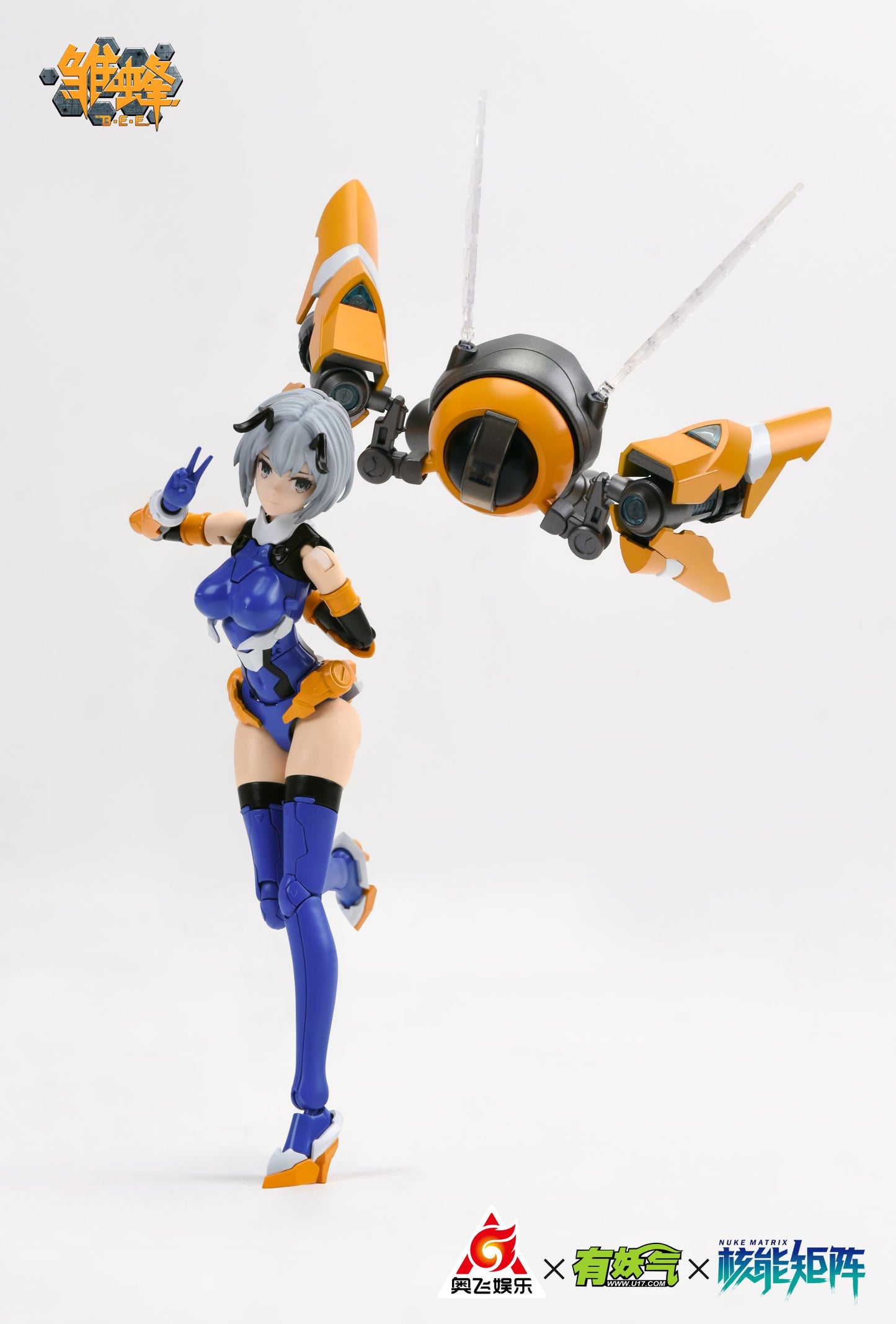 Chu Feng B.E.E 1/12 Assault Angels SS01 Liu Li Model Kit Nuke Matrix