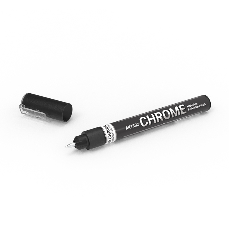 AK-1302 AK Interactive SILVER MARKER