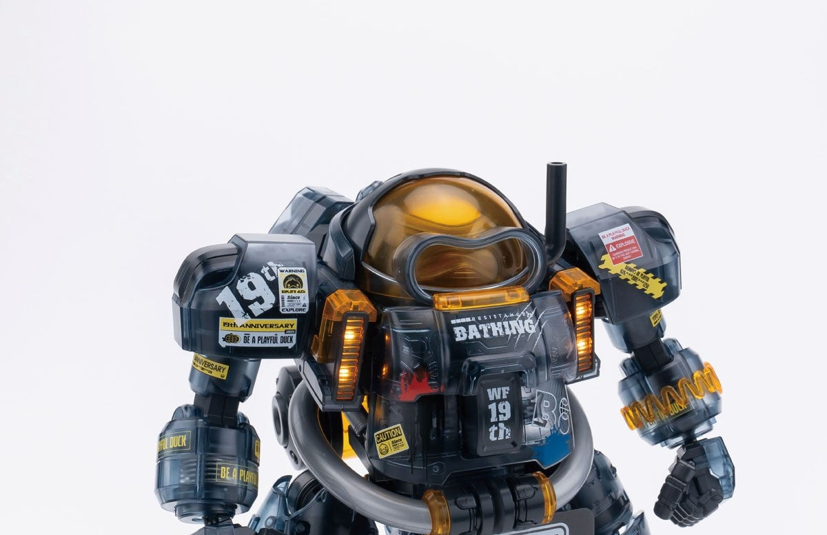 SHENGGE SOSKILL x ULTRA EGG SpaDuck 19th Anniversary Black Samurai Limited Edition Plastic Model Kit Newest Mecha Eastern Model
