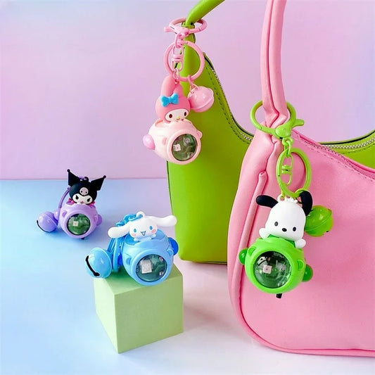 Sanrio Keychain Sunset Light Lamp Space Ship WonderToyz