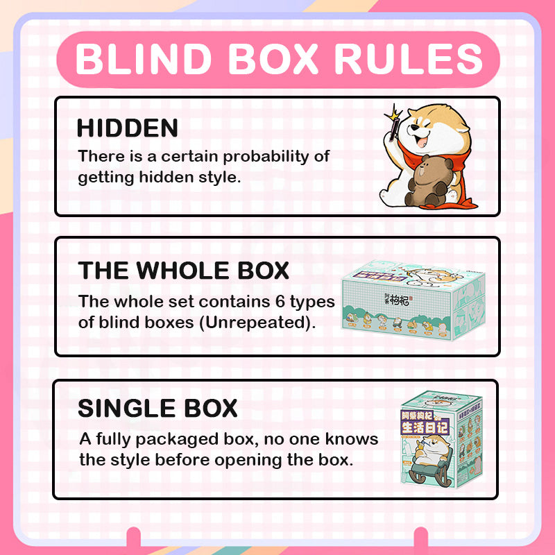 A Chai Goji's Life Diary Series Blind Box Pepper Joy