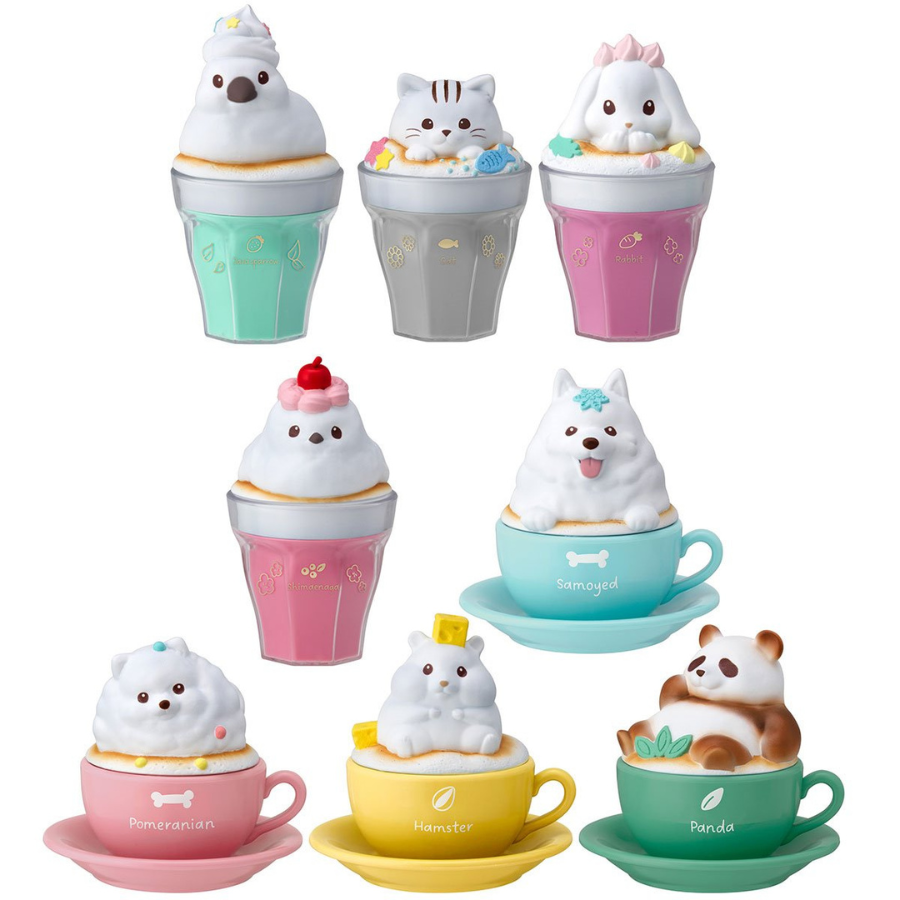 CharaLatte Art Case Animals Bandai Shokugan