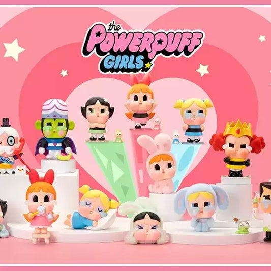 Crybaby Powerpuff Girls Series Figurines Blind Box POP MART