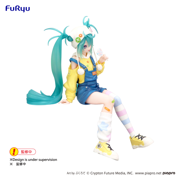 Hatsune Miku@Noodle Stopper Figure Lollipop FuRyu
