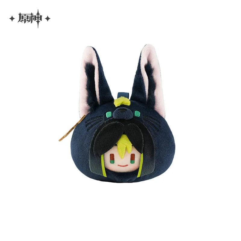 Genshin Impact Sumeru Tighnari Daily Necessities Stuffed Toys Teyvat Zoo Themed Plush Keychain Peripherals MIHOYO