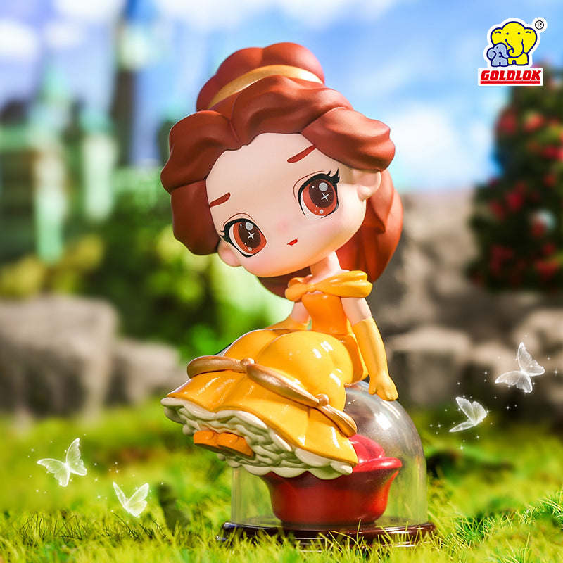Disney Princess Series Mystery Box Fairy Tale Town surprise Blind Box Trend Toys Girl Birthday Gift Collection Genuine LuminaToyz