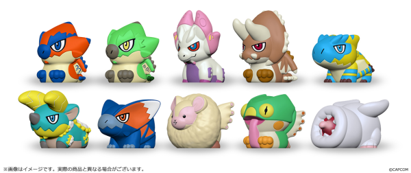 Monster Hunter Capcom Figure Builder Finger Puppet Monster Hunter Vol. 1 CAPCOM