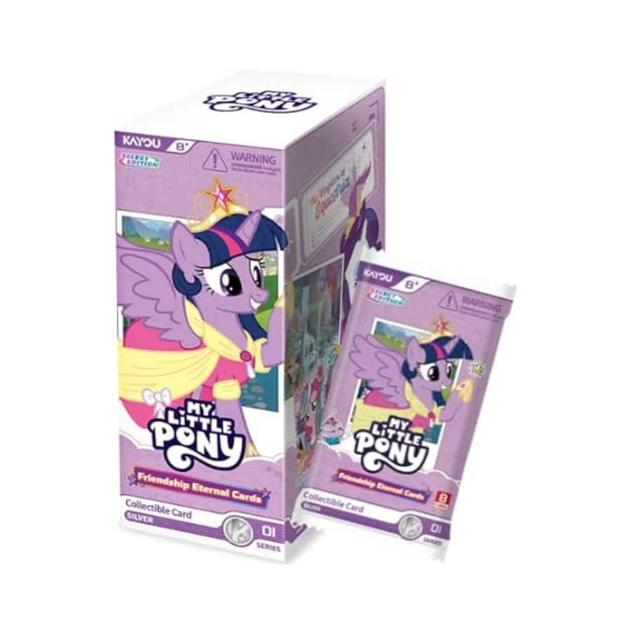 My Little Pony Friendship Eternal Fun Moment Edition Series 1 Booster Pack KAYOU (8 Cards)