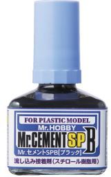 MC132 Mr. Cement SPB Black BRUSH ON 40ml