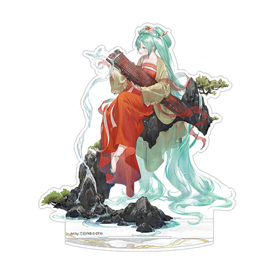Hatsune Miku Acrylic Stand: Gao Shan Liu Shui Ver. GOOD SMILE COMPANY