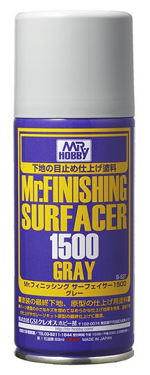 B527 Mr. Finishing Surfacer 1500 Gray Spray 170ml