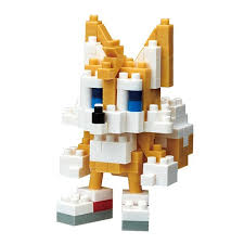 Sonic the Hedgehog Nanoblock Character Collection Series Tails