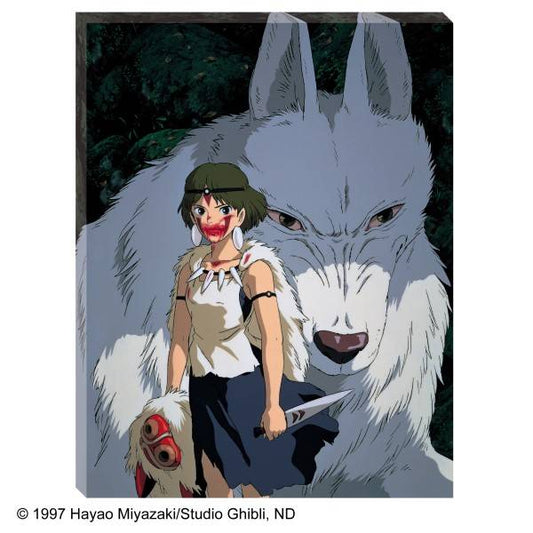 Princess Mononoke Ensky Puzzle ATB-59 Moro and San Artboard Jigsaw - Canvas Style