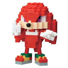 Sonic the Hedgehog Nanoblock Character Collection Series Knuckles