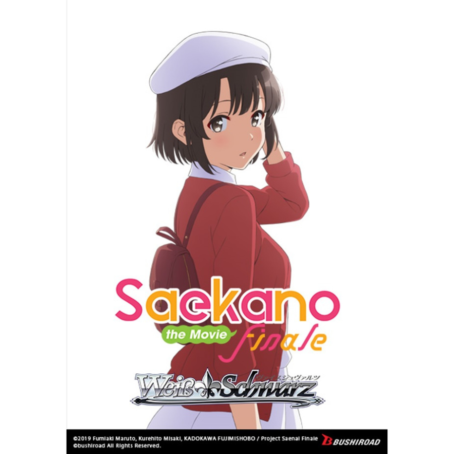 Weiss Schwarz Saekano The Movie Finale Booster Pack