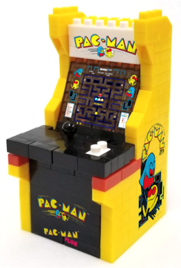 Pac-Man Nanoblock Character Collection Series Pac-Man Arcade Machine