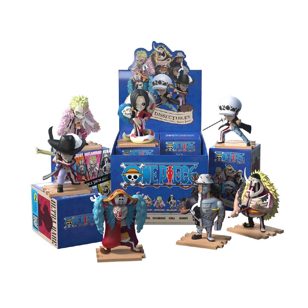 One Piece Mighty Jaxx Hidden Dissectibles: Series 4 (Warlords ed.)