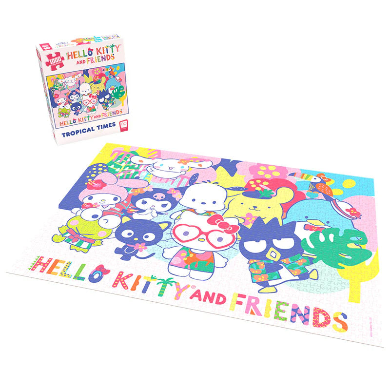 Sanrio characters Usaopoly PUZZLE 1000PC HELLO KITTY TROPICAL TIMES