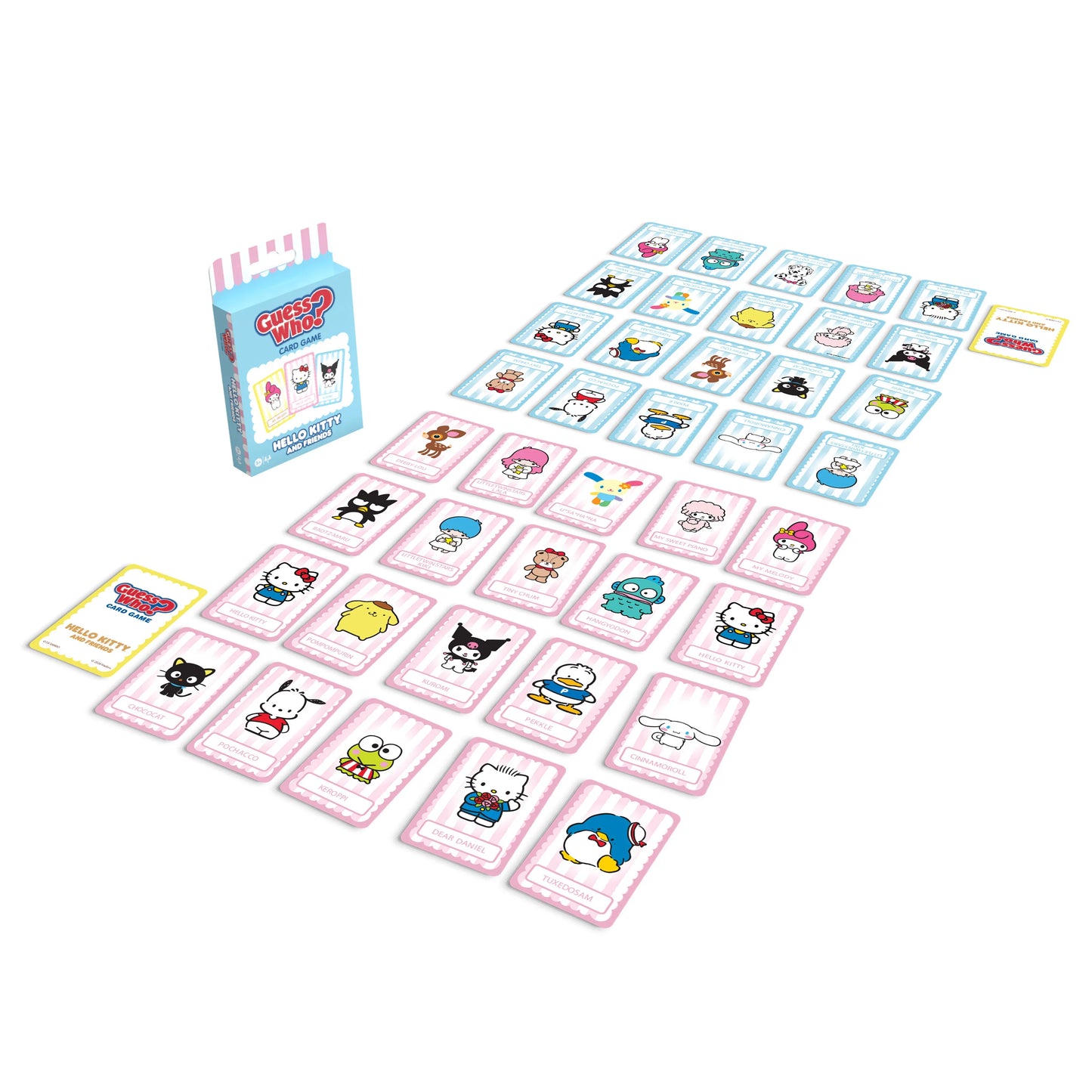GUESS WHO CARD GAME: HELLO KITTY AND FRIENDS theopGAMES