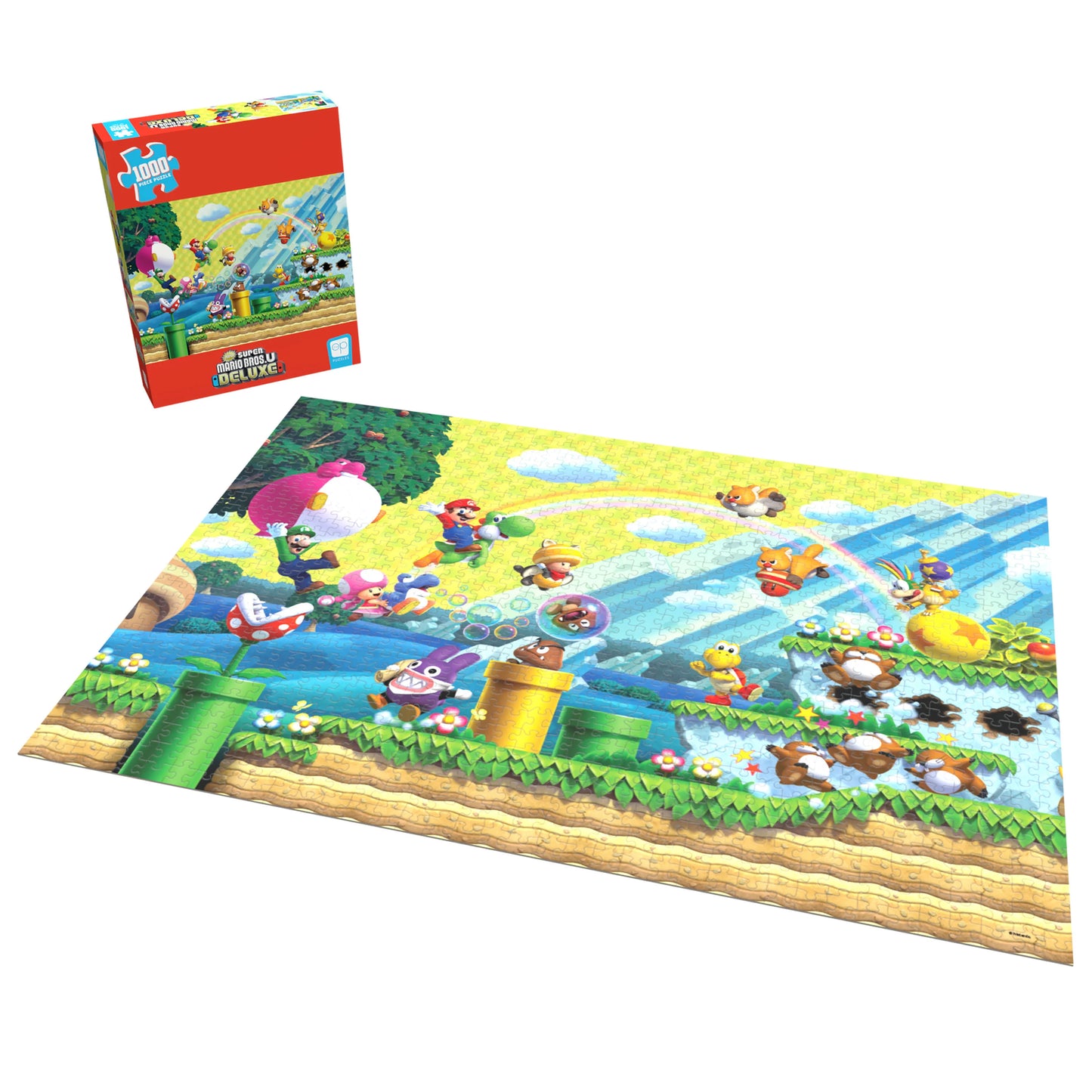 Super Mario Chaos & Fun 1000 Piece Puzzle Usaopoly