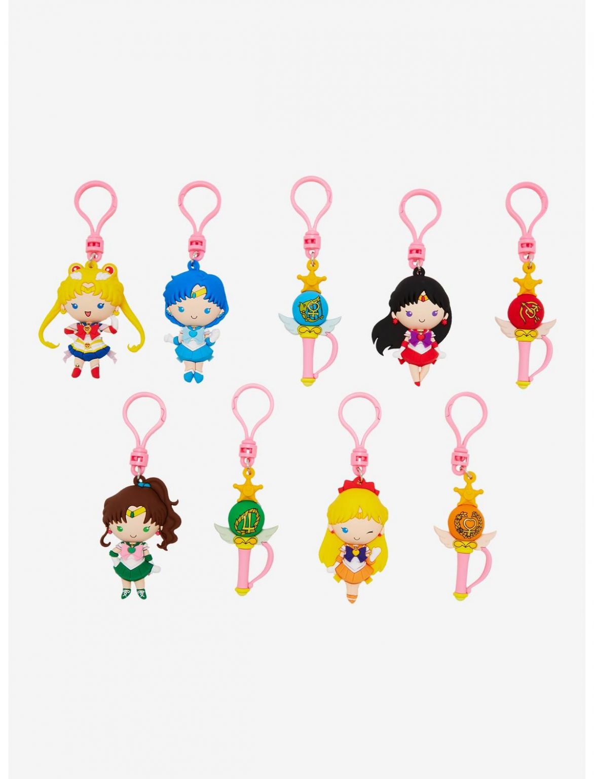 SAILOR MOON SERIES 7 3D FOAM BAG CLIP Monogram