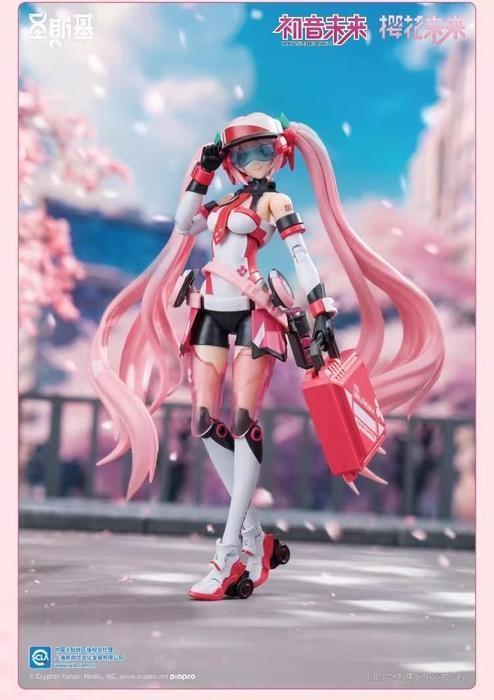 Vocaloid SHENGGE SOSKILL X Hatsune Miku Sakura Express Plastic Model Kit Eastern Model