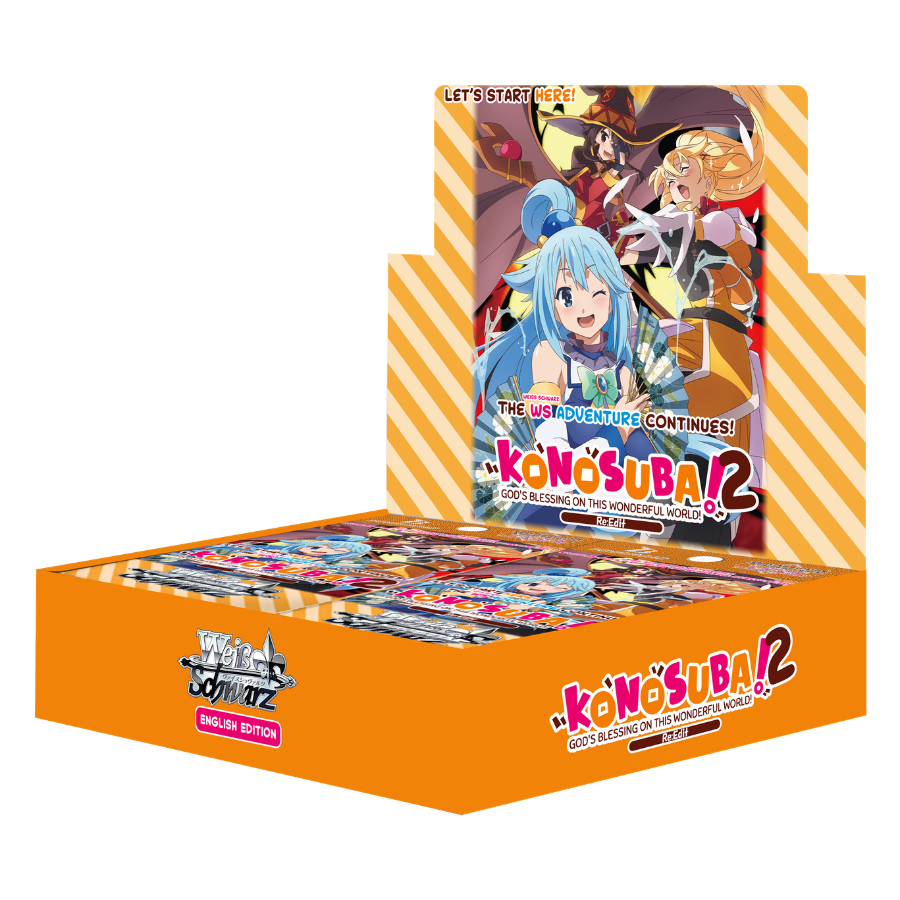 Weiss Schwarz KONOSUBA 2 God’s blessing on this wonderful world! Re:Edit Booster Pack