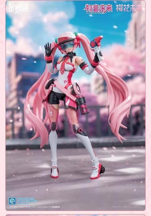 Vocaloid SHENGGE SOSKILL X Hatsune Miku Sakura Express Plastic Model Kit Eastern Model
