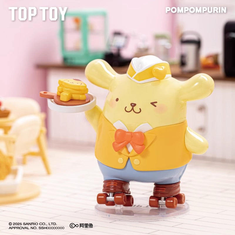 Sanrio Toptoy Roller Skating Restaurant Blind Box Figure TOP TOY