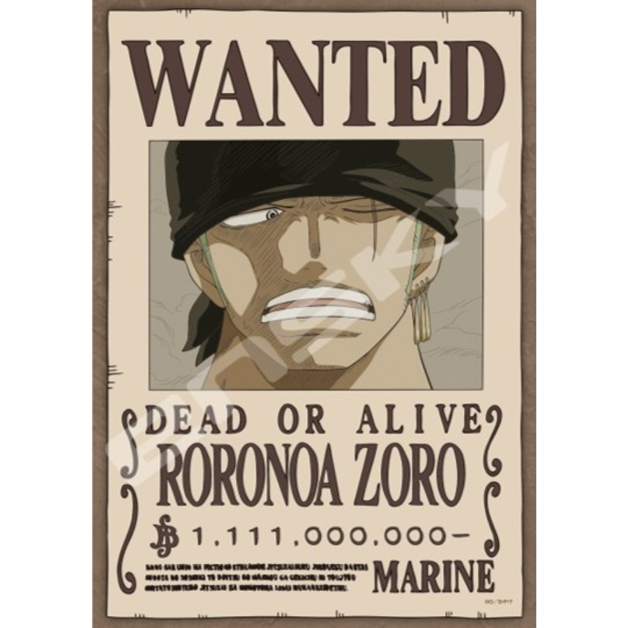 ONE PIECE SWORDSMAN PIRATE HUNTER ZORO ENSKY PUZZLE 208PC