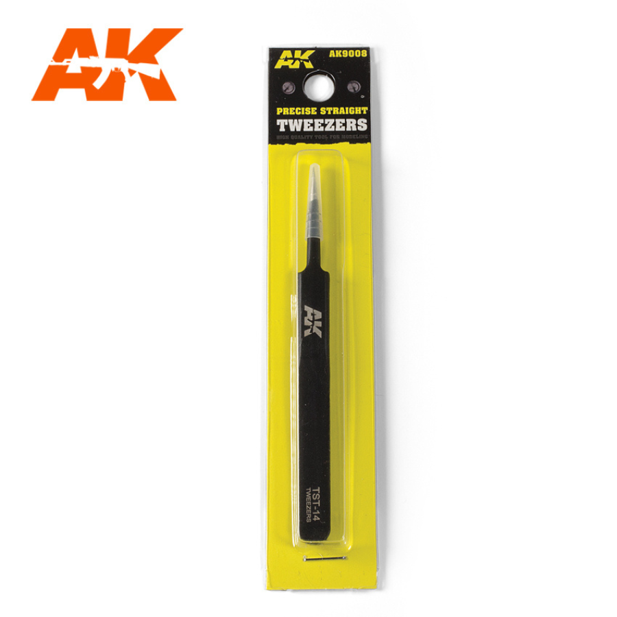 AK9008 AK Interactive Precise Straight Tweezers