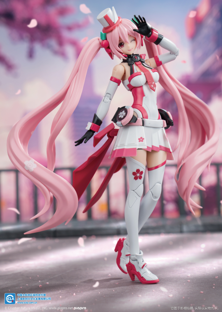 Vocaloid SHENGGE SOSKILL X Hatsune Miku Sakura Express Plastic Model Kit Eastern Model