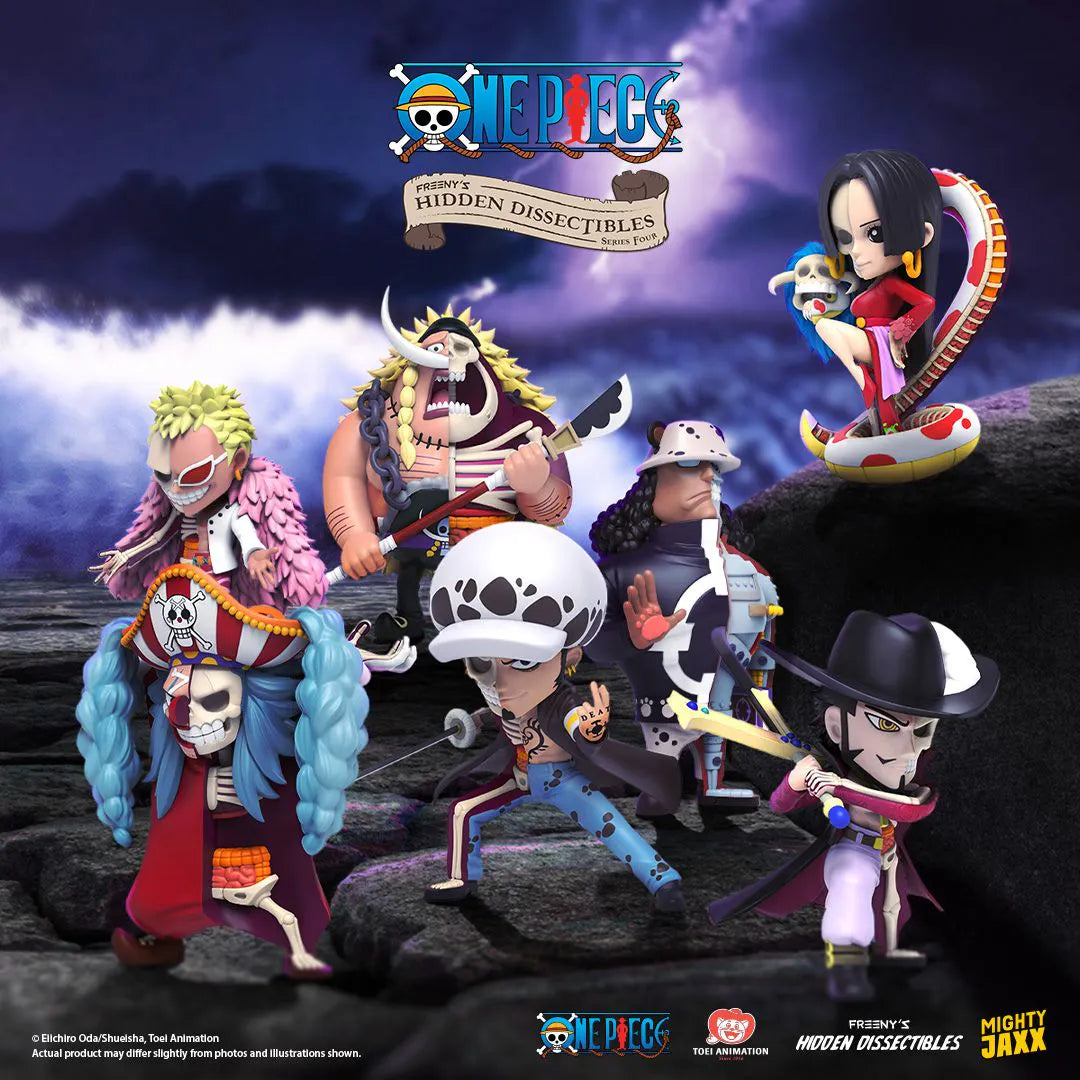 One Piece Mighty Jaxx Hidden Dissectibles: Series 4 (Warlords ed.)