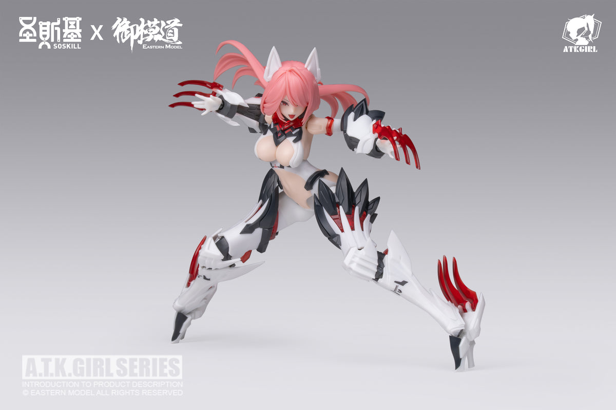 SHENGGE 1/12 A.T.K.Girl The Nine-Tailed Fox Daji Plastic Model Kit Eastern Model
