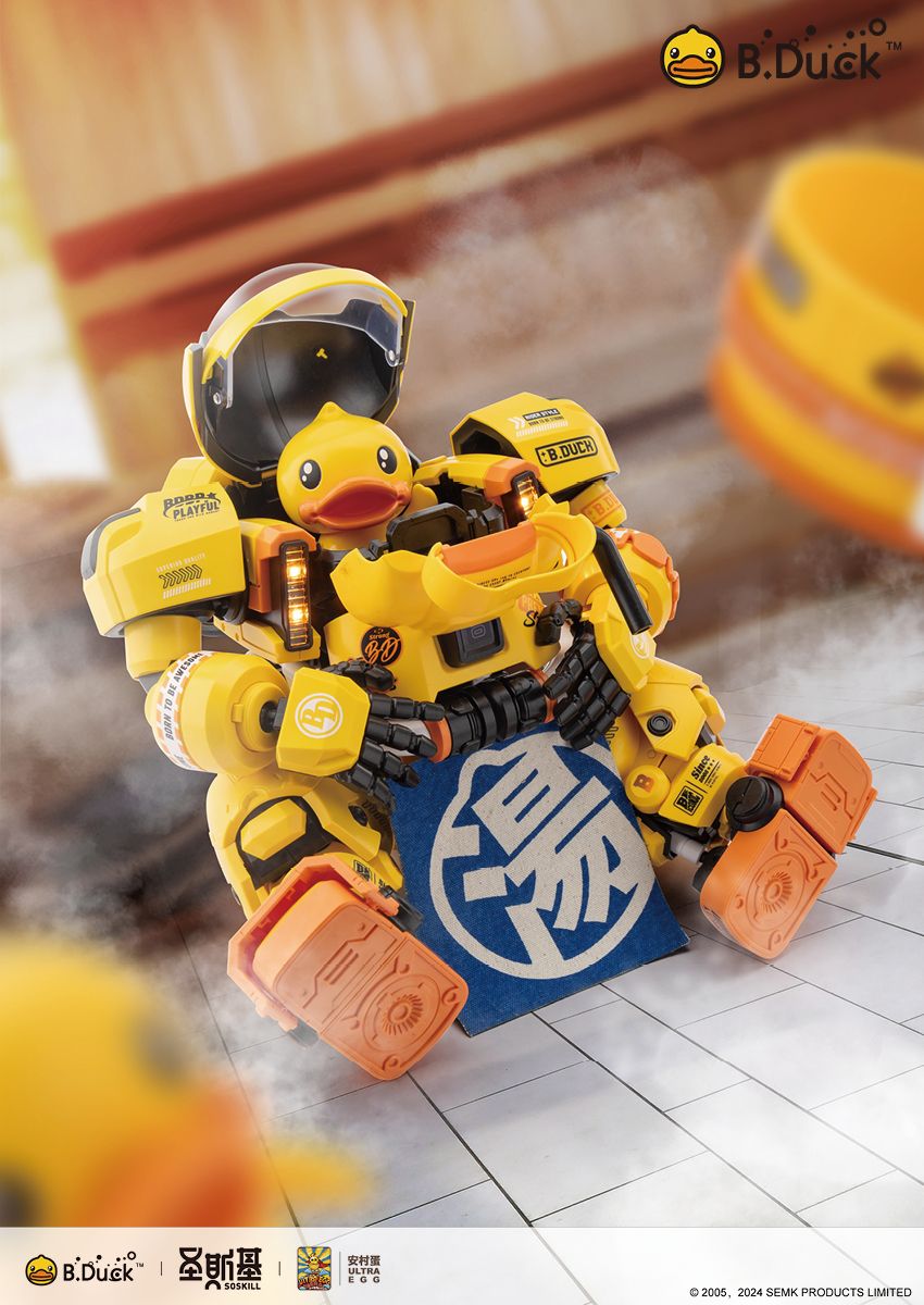 SHENGGE SOSKILL x ULTRA EGG SpaDuck Plastic Model Kit Eastern Model