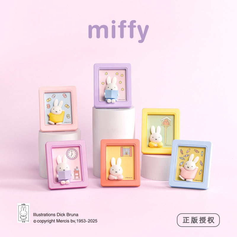 Miffy 3-in-1 Phone Stand / Photo Frame / Fridge Magnet Blind Box LuminaToyz